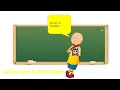 Caillou Gets in Dead Meat