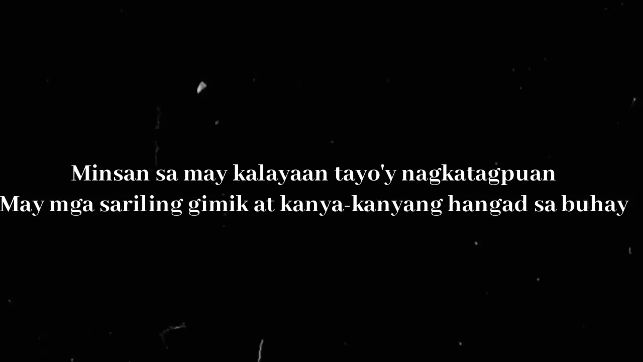 Eraserheads-minsan lyrics