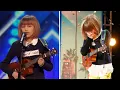 Ukulele Player 12-Year-Old Called the Next Taylor Swift Wins Golden Buzzer With Her Original Song
