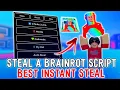 Download Lagu Steal a Brainrot Script Pastebin | OP Instant Steal, No-Clip, Inf Jump, Secrets \u0026 More! (No Key)