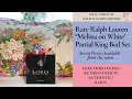 Unveiling Rare Ralph Lauren King Bed Set Demo - Retired Melissa on White