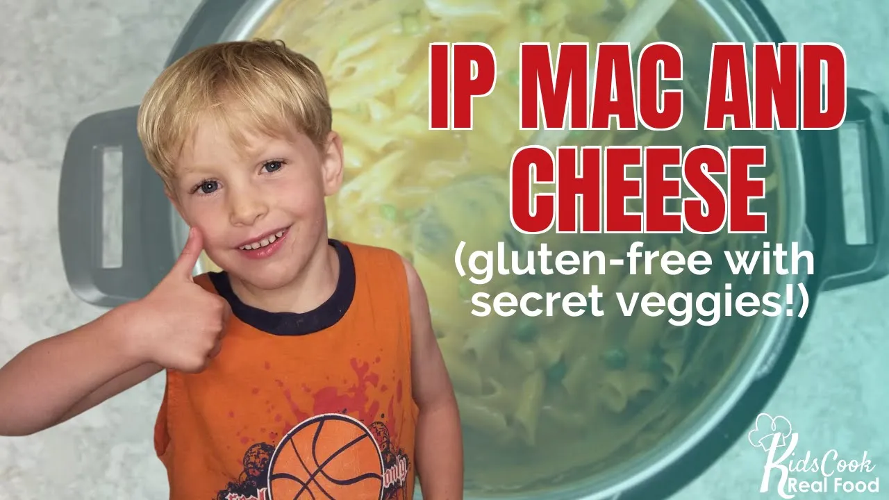 Cooking Video for Kids: Instant Pot Mac and Cheese Recipe