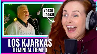 the soul of bolivia vocal coach breaks down los kjarkas tiempo al tiempo reaction