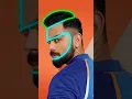 How to Draw Virat Kohli pencil drawing step by step