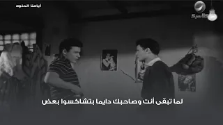 لما تبقى أنت وصاحبك دايما بتشاكسوا بعض 