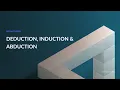 MEDIA THEORY Deduction Induction and Abduction