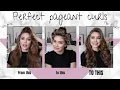 How to get perfect pageant curls and volume Pin Curls Brittany Oldehoff