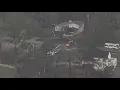 Tornado damage in Conyers Georgia Live chopper stream