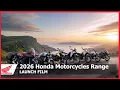 2026 Honda Motorcycles Range