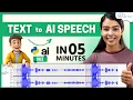 Text to Speech FREE - How to Generate Your Own Voice using Python Full Tutorial