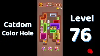 Catdom Color Hole Level 76 Screenshot
