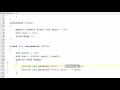 127 Example of One class implements one interface in Java Programming Hindi