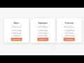Pricing Table - Professional Frontend Projects with HTML CSS