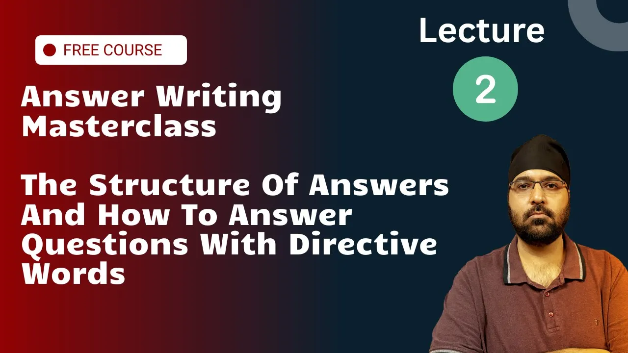The Structure of Answers And How To Write Questions With Directive Words