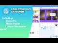 Code your own cartoons camp