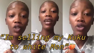 watch viral video of a girl explaining how she sells her kuku to white men 