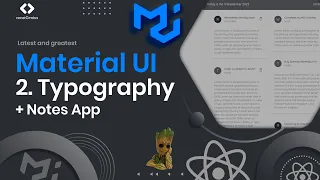React Material UI Tutorial 2 Typography