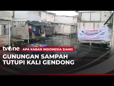 Pemandangan Memprihatinkan, Aliran Kali Gendong Tertutup Sampah