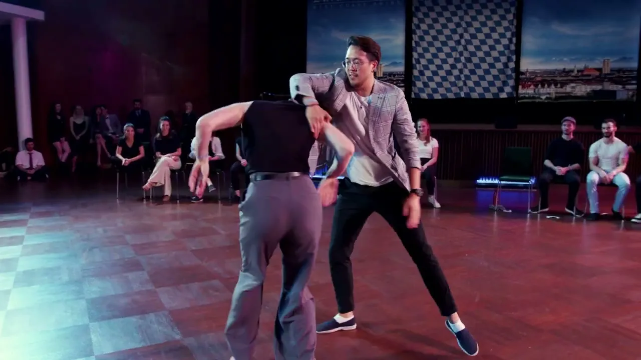 Tschen Fung Wang & Jula Palenga - 4th place All-Stars Jack&Jill Finals - Bavarian Open 2023