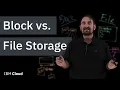 Block vs File Storage