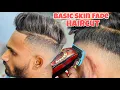 Basic Skin Fade Haircut Tutorial Hindi Sahil Barber