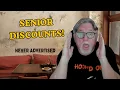 Hidden Senior Military Discounts Never Advertised