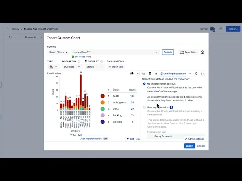 watch Custom Charts for Confluence - Jira Dashboard Report | Tempo video