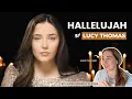 Download Lagu Voice Teacher Reacts to Hallelujah by Lucy Thomas