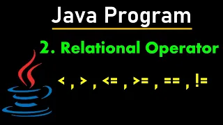 Relational Operators Example in Java Hindi Learn Coding