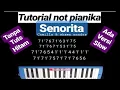 Download Lagu Not pianika Senorita -  Tanpa Tuts hitam (Tutorial pianika) MP3