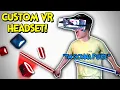 I Made my Own VR Headset using duct tape and milk cartons
