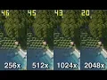 Stratum Gameplay / FPS / Resolution Comparison (256x,512x,1024x,2048x) [4K/60FPS]