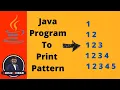 36 Java Program To Print Left Side Triangle Java Nested For Loop