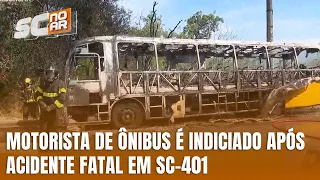 SC-401: motorista de ônibus responde por acidente fatal com moto
