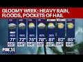 Orlando PM Weather Forecast Heavy rain localized flooding
