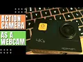 Action Camera as a Webcam Apeman A87 Action Camera