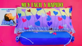 como hacer una FUNDA DE ALMUHADA ANTISTRESS-Tips de confeccion