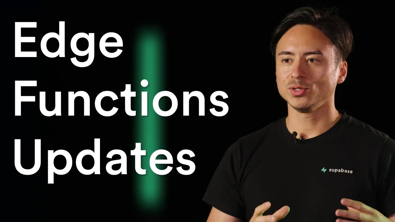 Supabase: Edge Functions - Deno 2.1