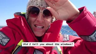 Episode 24   Our Windows Pop Off after Sailing!! and we visit beautiful Lisbon