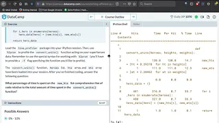 Writing Efficient Python Code 8 Using lprun Data Camp Solutions