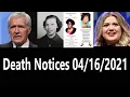 Death Notices 2021