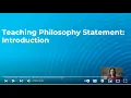 Teaching Philosophy Statement Introduction