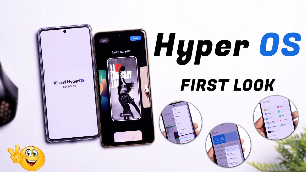 Hyper OS First Look by Xiaomi (Xiaomi 14 Series OS) | Fully iOS Lock Screen Customization