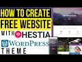 How to Create a Free Website with Hestia Hestia Theme WordPress Tutorial Hestia Theme Customiza