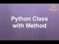49 Python Class with Method Online Training Download app from below link