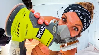 CATAMARAN RESTORATION: Carpet doesn’t belong on boats Part 1 of 2 (Sailing Popao) Ep.90