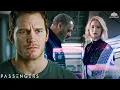Passengers (2016) | The Captain Awakens Scene | Chris Pratt \u0026 Jennifer Lawrence