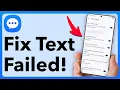 How To Fix Failed To Send Text Messages In Android