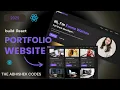 how to build a stunning modern portfolio website using React Tailwind CSS Vite and Framer Motion
