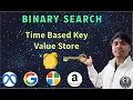 LeetCode 981 Time-Based Key-Value Store HashMap Binary Search AlgoYogi